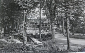 Das Burgberg-Hotel im Jahr 1929.