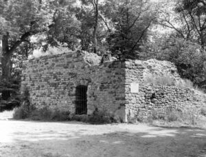 Der Pulverturm der Harzburg im Jahr 1986